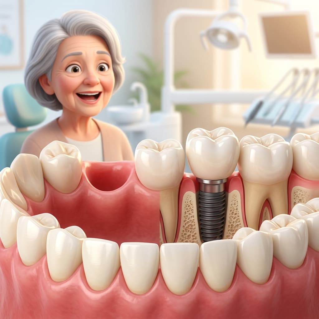 Dental Implants illustration