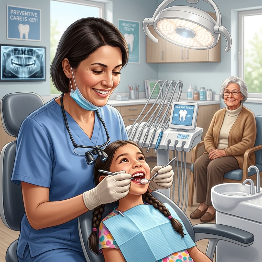 General & Preventive Dentistry illustration