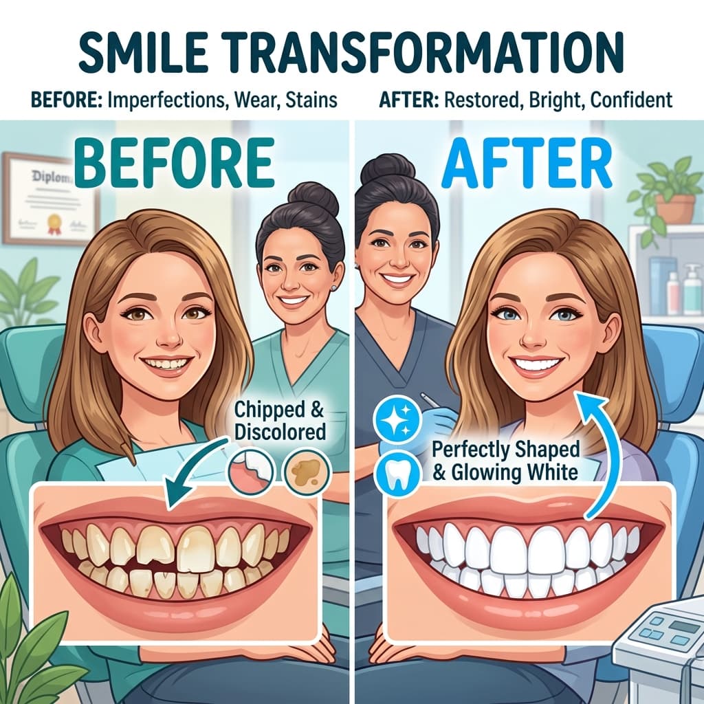 Smile Designing illustration
